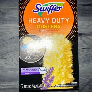 6 Dusters Swiffer Dusters Heavy Duty Multi Surface Dusters 360° lavender Febreez